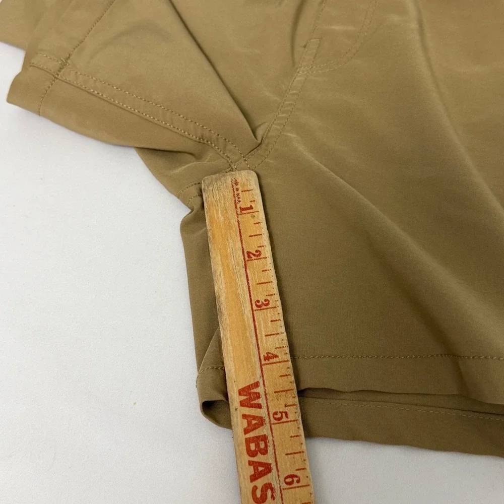 The Childrens Place Boys Khaki Brown Pull On Stretch Shorts 5T Elastic Waist